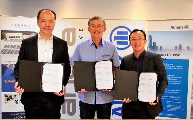 Anora & Allianz Malaysia Signs MOU with Solarvest