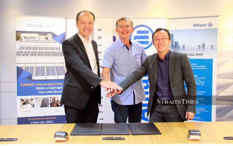 Allianz General signs MoU with Solarvest